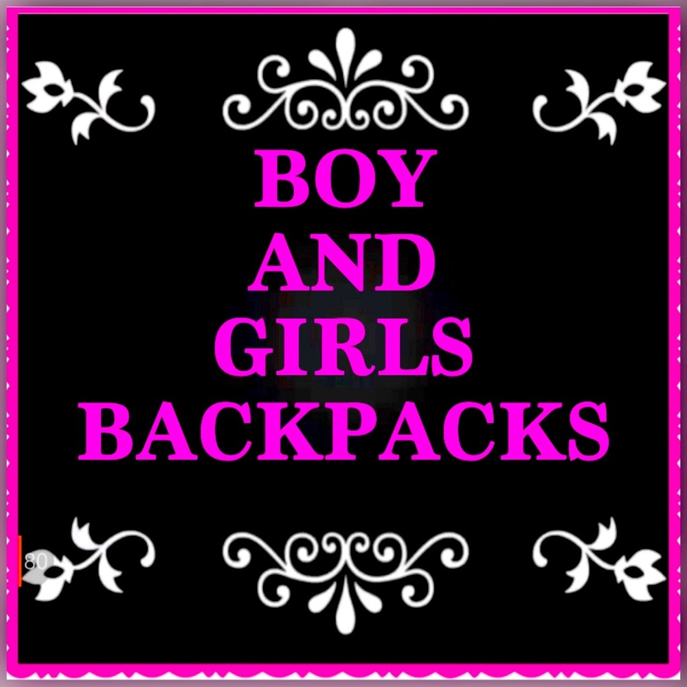💜Boy and girls backpacks